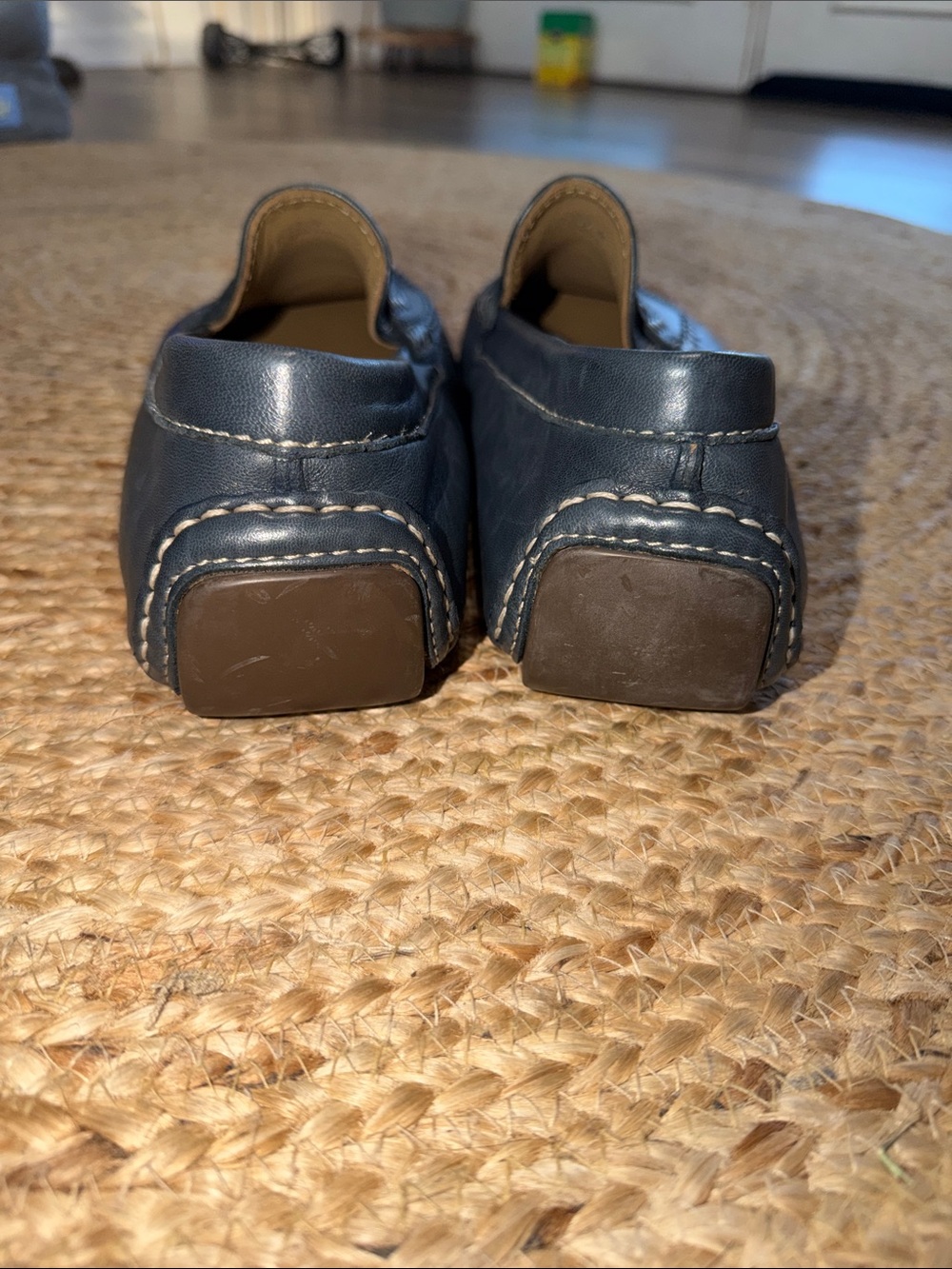 Robert Zur Men's Navy Blue Loafers size 12M - Picture 4 of 7